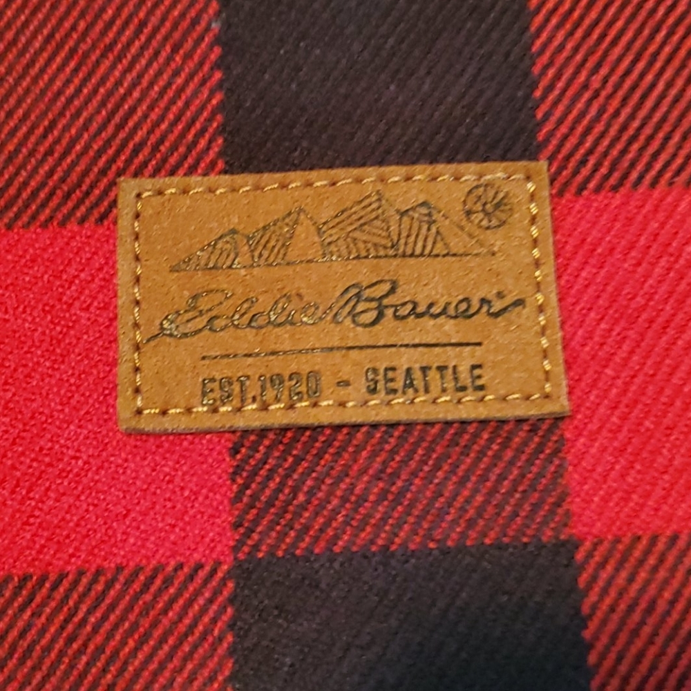 Eddie Bauer Buffalo Plaid Backpack - Picture 4 of 4